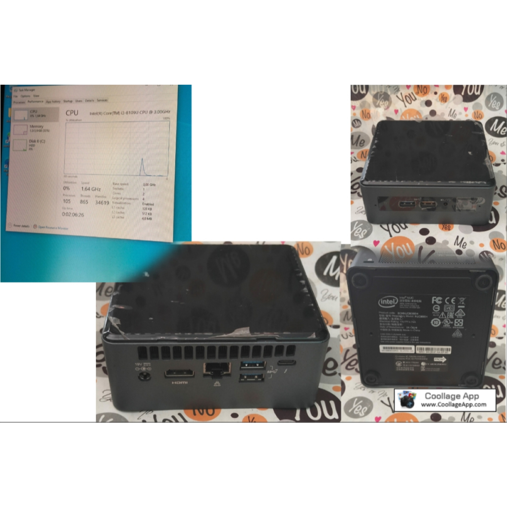 pc mini hp prodesk 400 g3 intel nuc boxnuc8i3beh dell wyse 3290 thin client