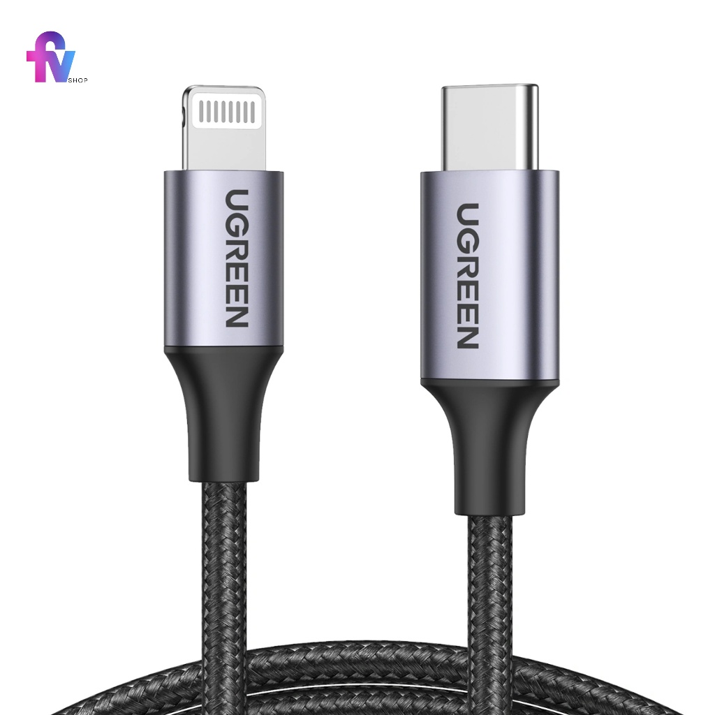 Kabel Data UGREEN USB Type C to Lightning 60759 PD Fast Charging MFi 1M