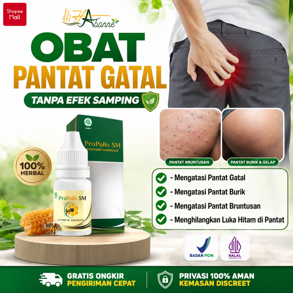 Obat Pantat Gatal, Pantat Burik, Pantat Bruntusan, Koreng Di Pantat, Penghilang Gatal, Bruntus, Beka