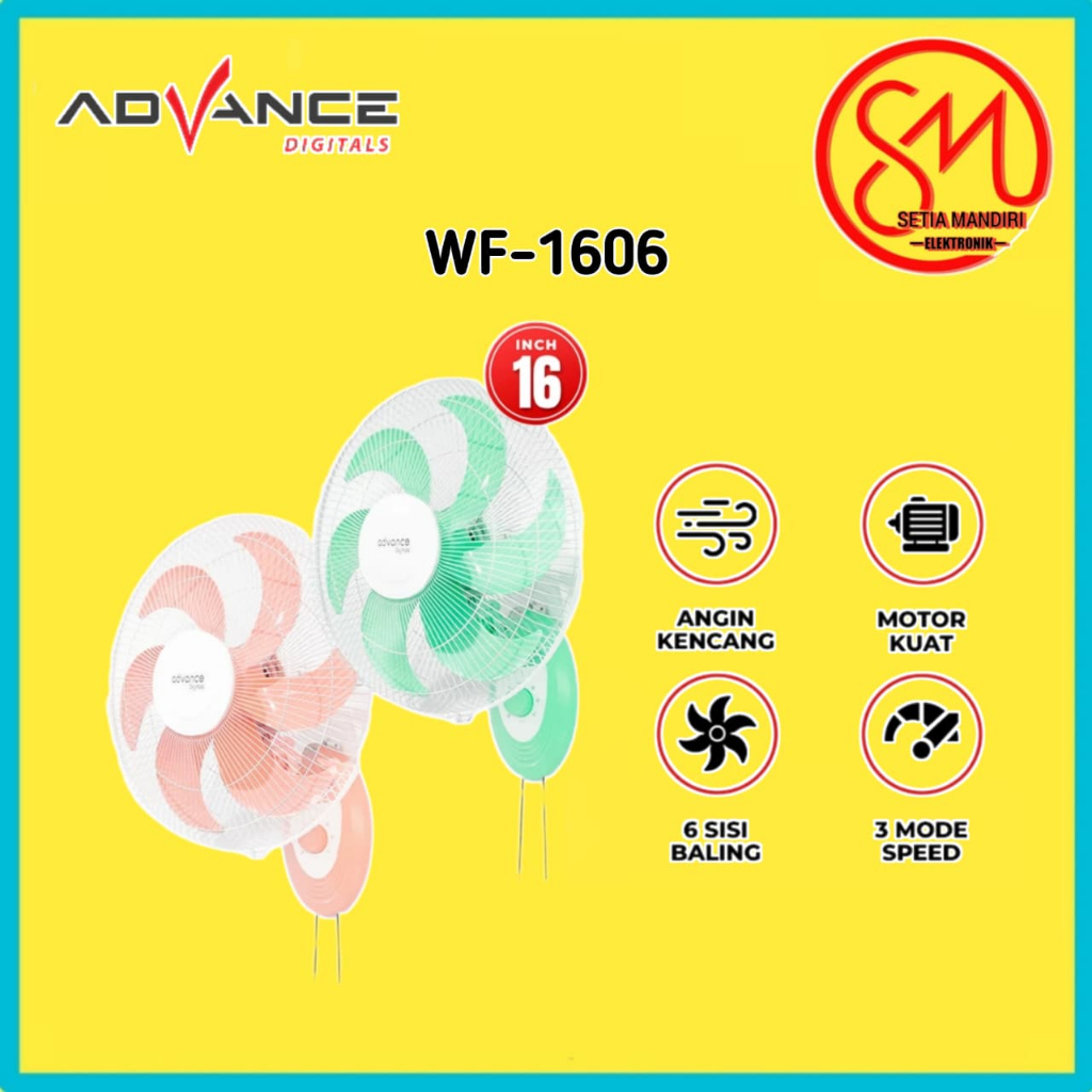 advance WF1606 Kipas Angin Dinding