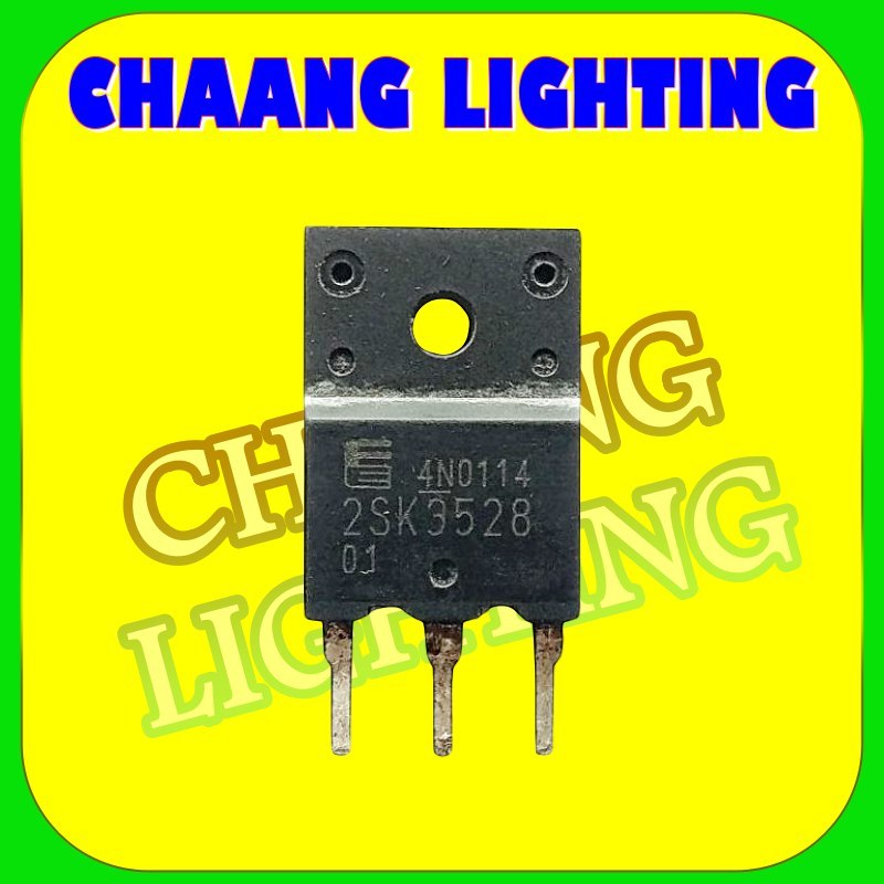 K3528 2SK3528 PIN PENDEK MOSFET N CHANNEL SK3528 TO-3F TRANSISTOR K3528 KAKI PENDEK