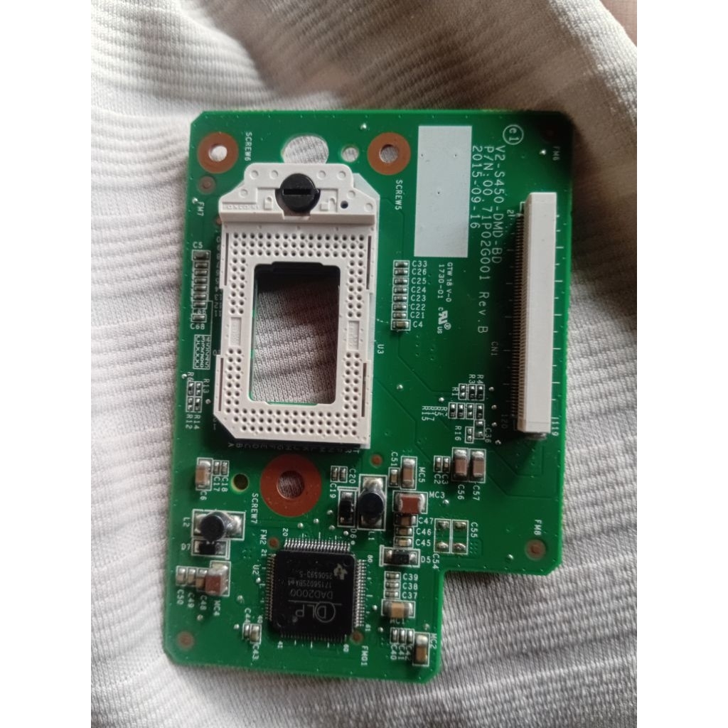 board dmd board proyektor infocus optoma s341 x341 in112aa in114aa in116aa acer x1123h x1123 x1223 x