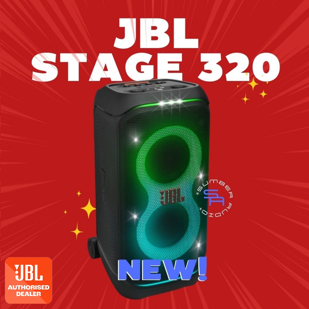 Speaker Bluetooth JBL Partybox 320 STAGE PB320 KARAOKE Ori Garansi Resmi IMS