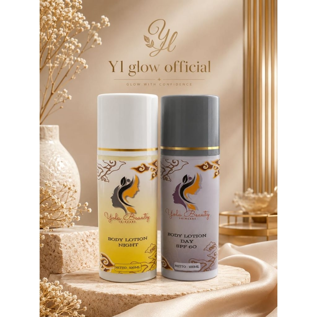 1paket hb yl glow_yolabeauty (hb night + serum siang)