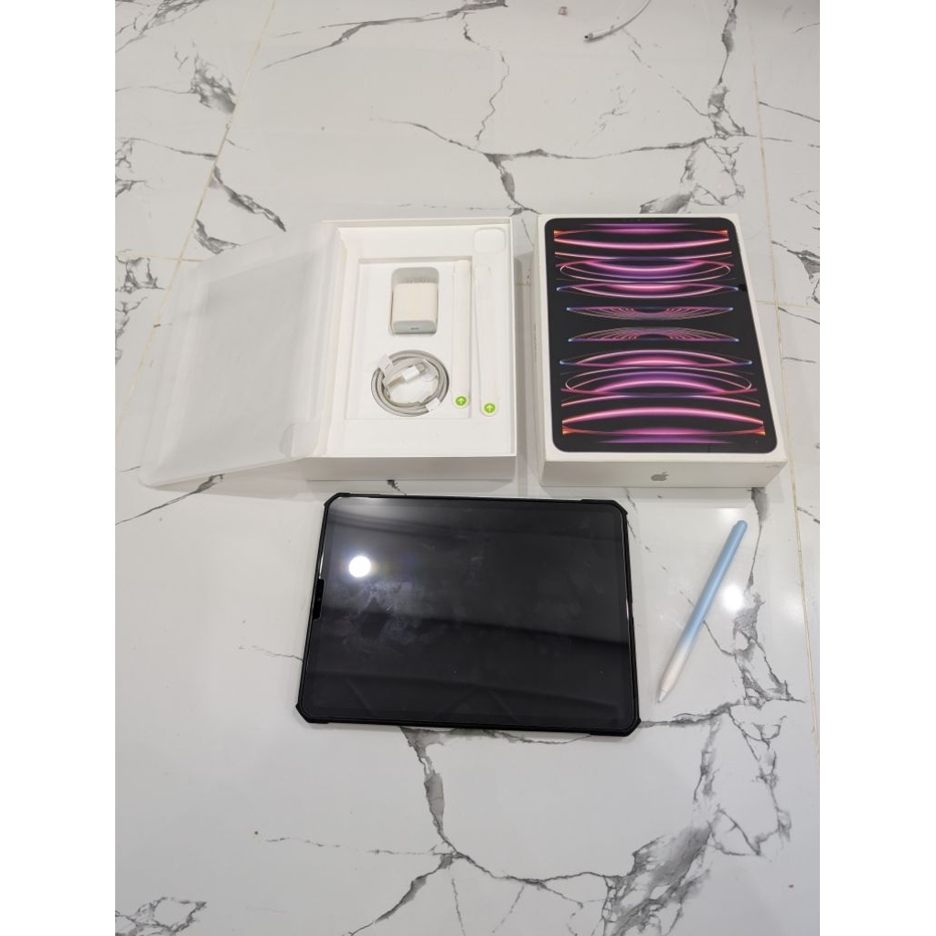 ipad pro m2 128GB wifi bekas original fullset