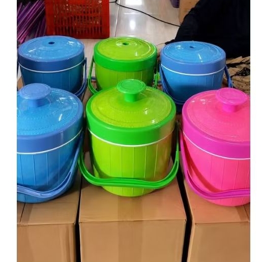 Termos Nasi dan Es 4 Liter air ) Termos mini / Termos Nasi 1 KG