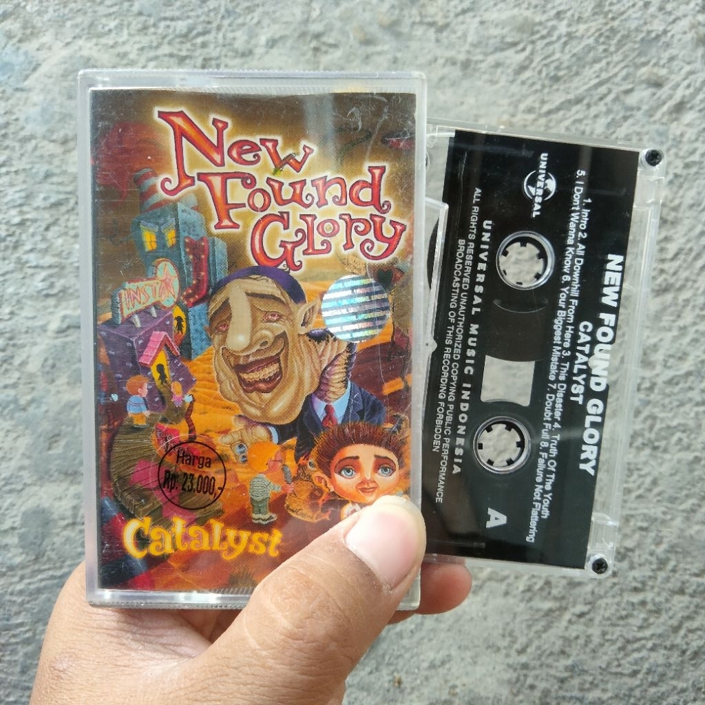 Kaset Pita New Found Glory - Catalyst