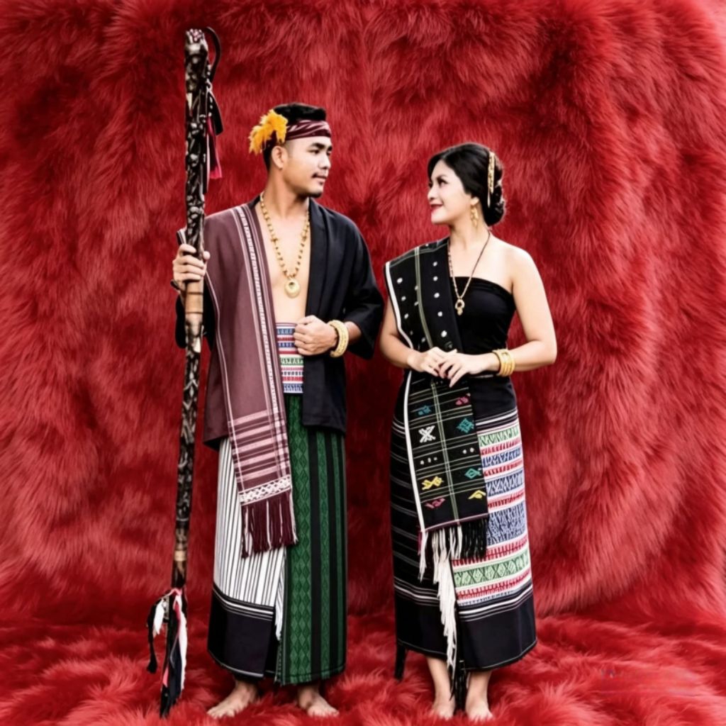 Ulos Batak Toba Sepasang Pakaian Adat Batak Toba