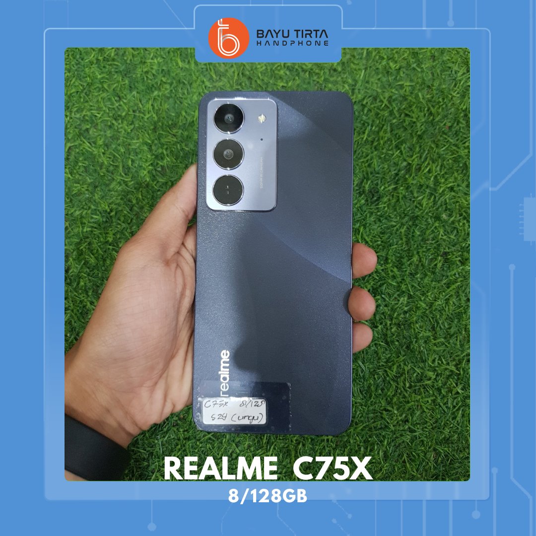 REALME C75X (8GB/128GB) |Oceanic Blue | Second / Bekas | S29