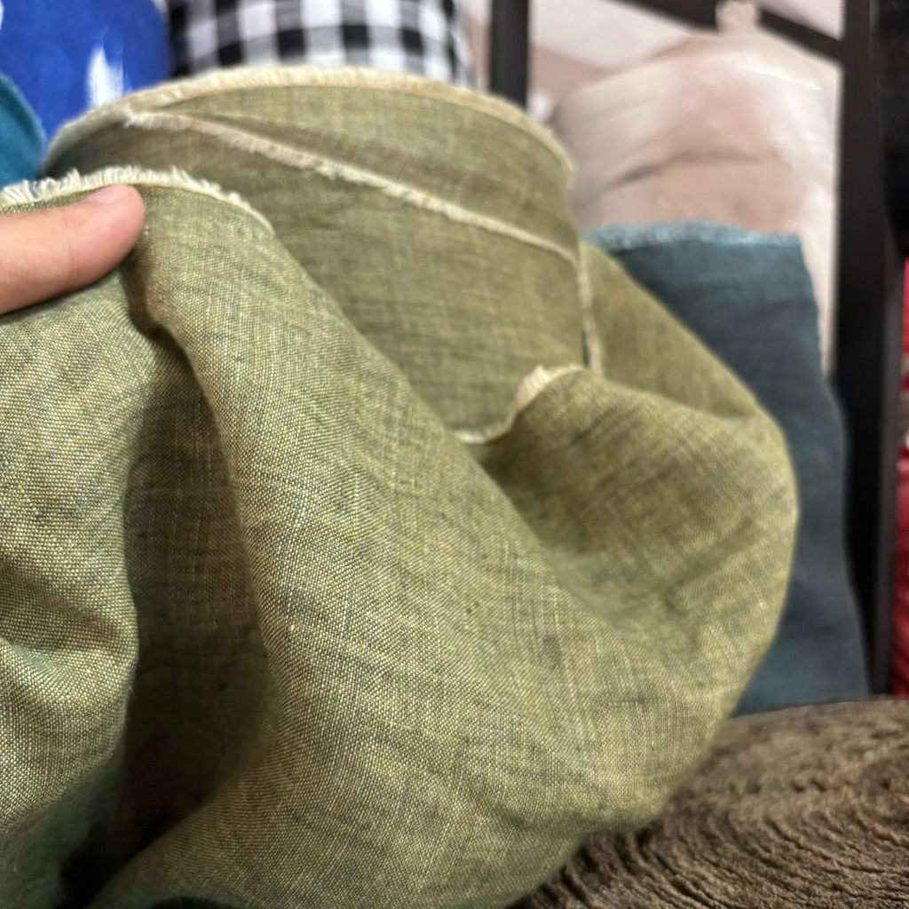 bahan pure linen // linen pure // linen