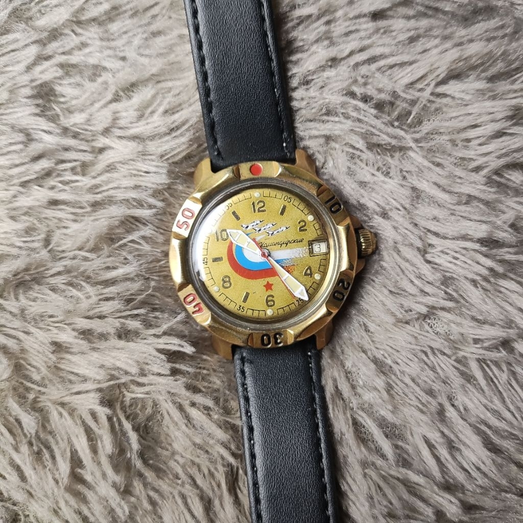 Jam Tangan Vostok Komanderskie Manual Winding Made In Russia