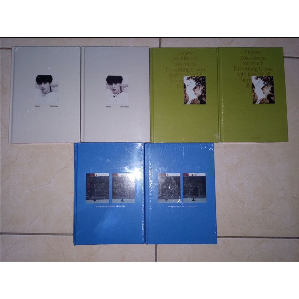 [READY STOCK] ALBUM MARK The 1st Album The Firstfruit Photobook/Trilogy Vers Sealed