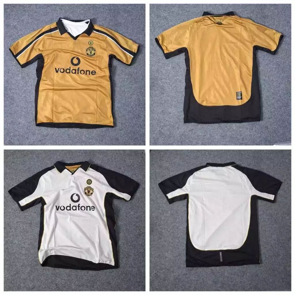 RETRO VINTAGE JERSY MAN.UNITED THW KING MU RIVERSIBEL BULAK BALIK 2000/2001