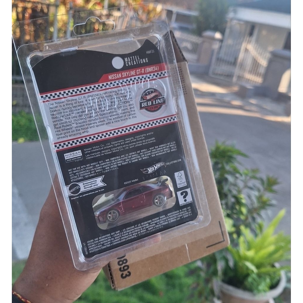 Hotwheels R34 & HW X MSCHF