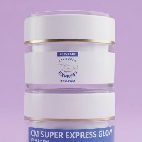 CREAM MALAM FLEK WHITENING GLOWING CM SUPER EXPRESS TANPA PENGELUPASAN NIGHT CREAM SUPER EXPRESS MSG