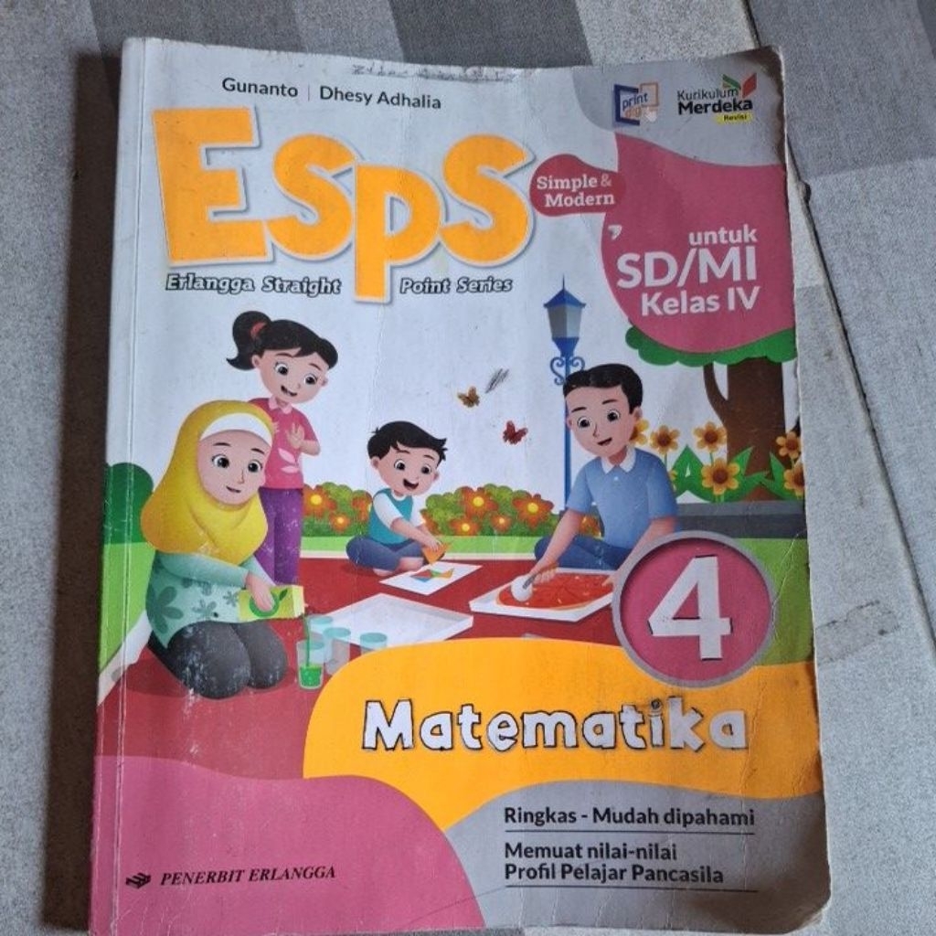 Buku ESPS matematika kelas 4