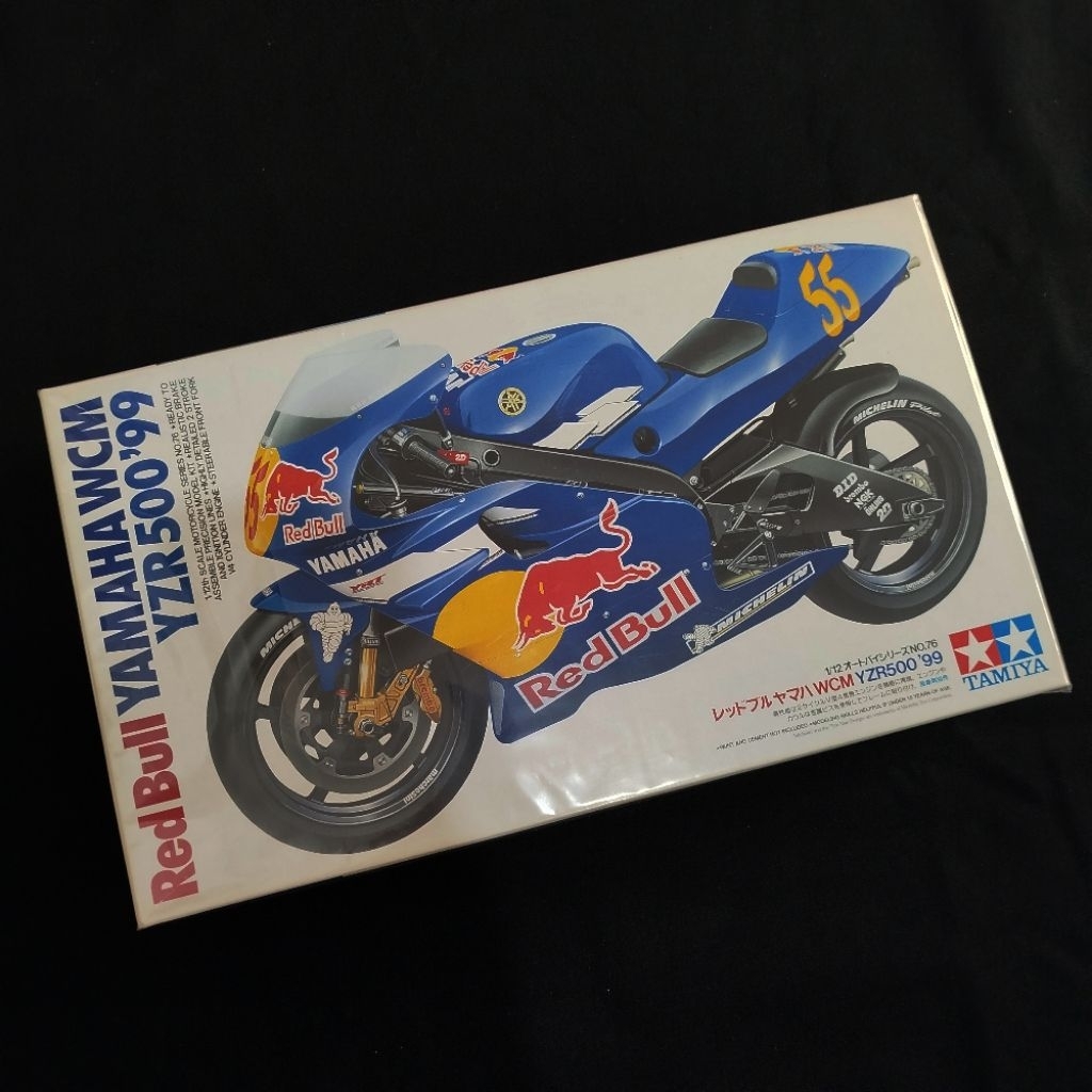 tamiya 1/12 red bull yamaha wcm yzr500'99