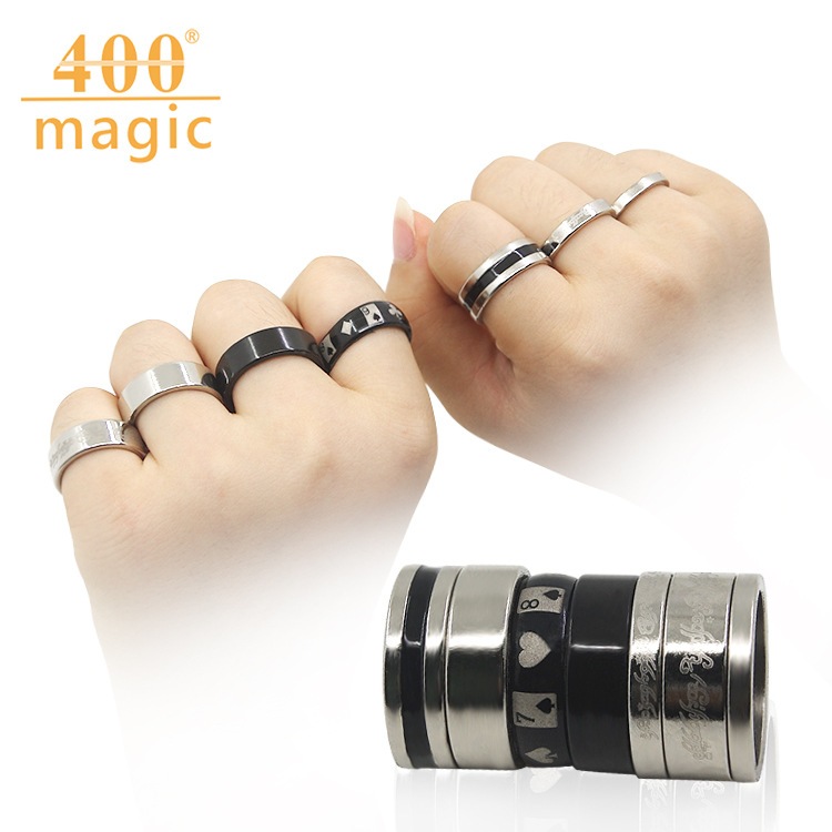 FAMA - Alat Sulap Cincin PK Ring List Cincin Magnet Mainan Sulap