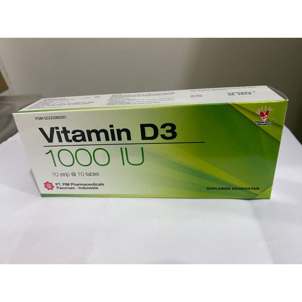 vitamin d3 1000 iu box 100 tablet