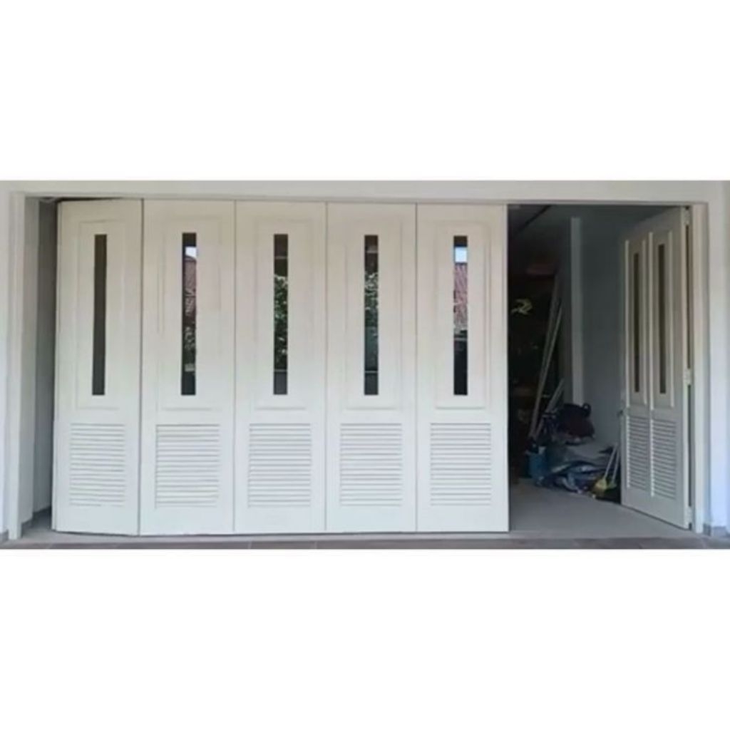 Pintu garasi sliding tikung