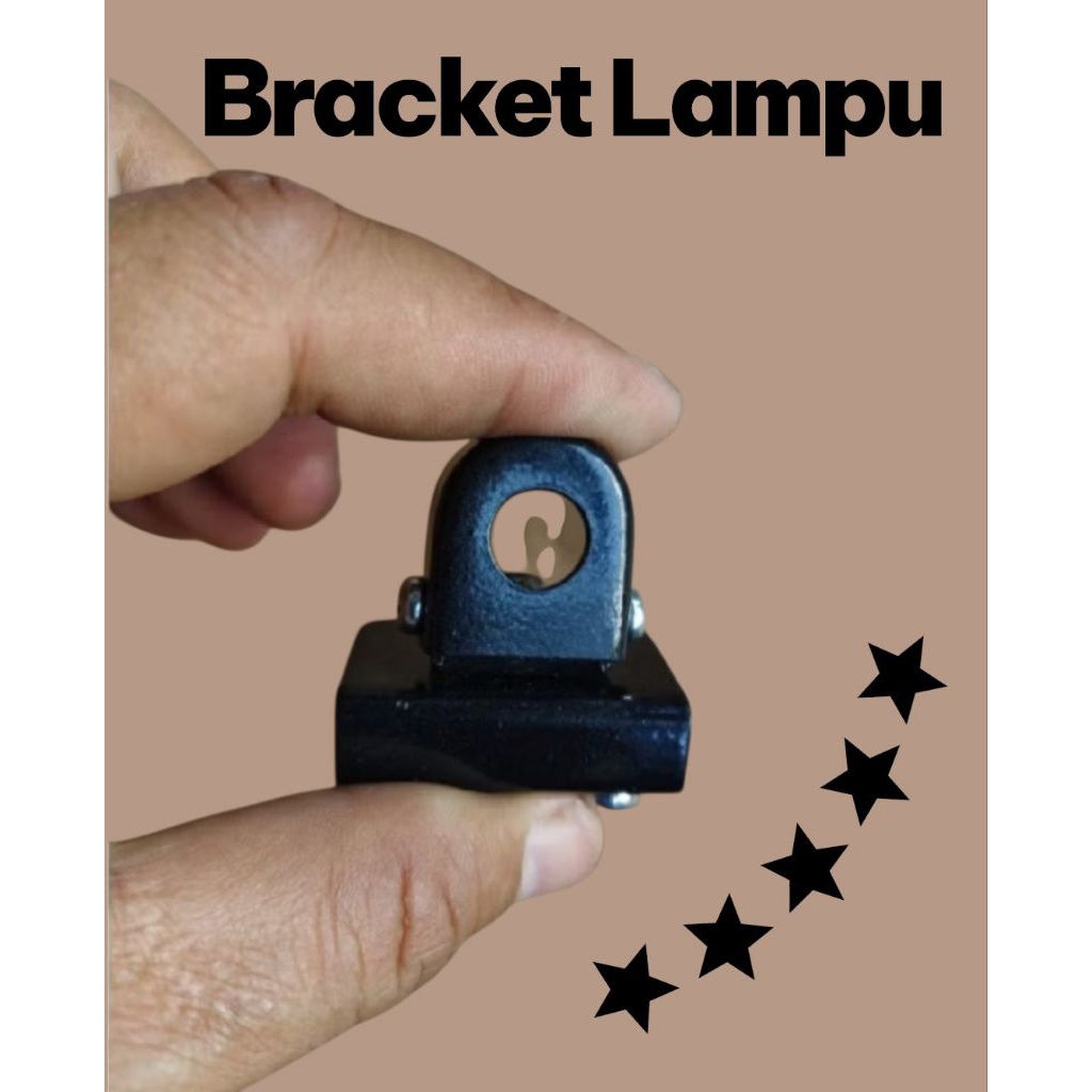 Bracket lampu sorot universal