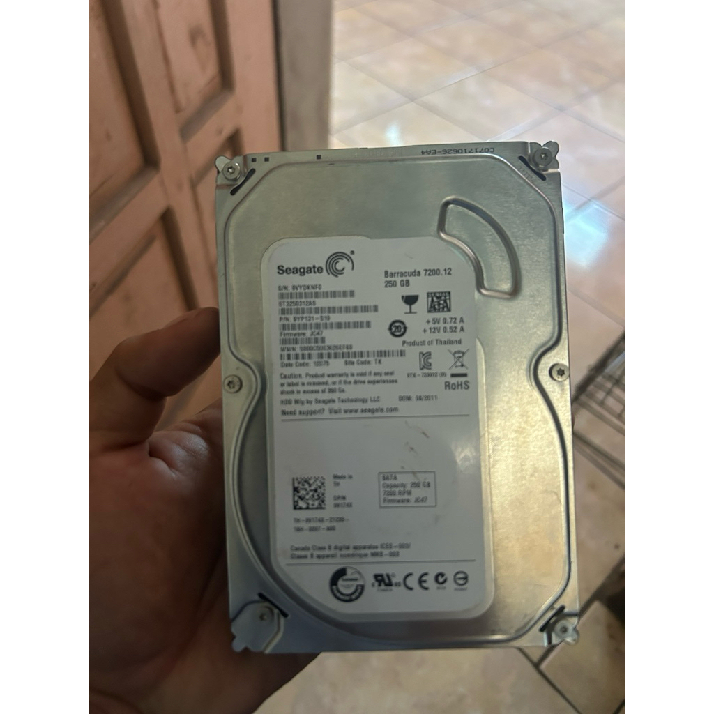 hardisk pc 250gb