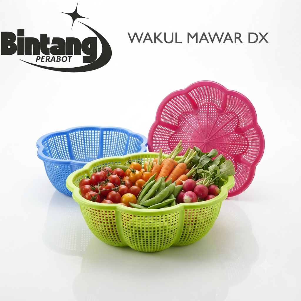 WAKUL MAWAR DX - BESEK NASI HAJATAN BENTUK MAWAR - MARANG/CETING NASI BERKATAN PLASTIK