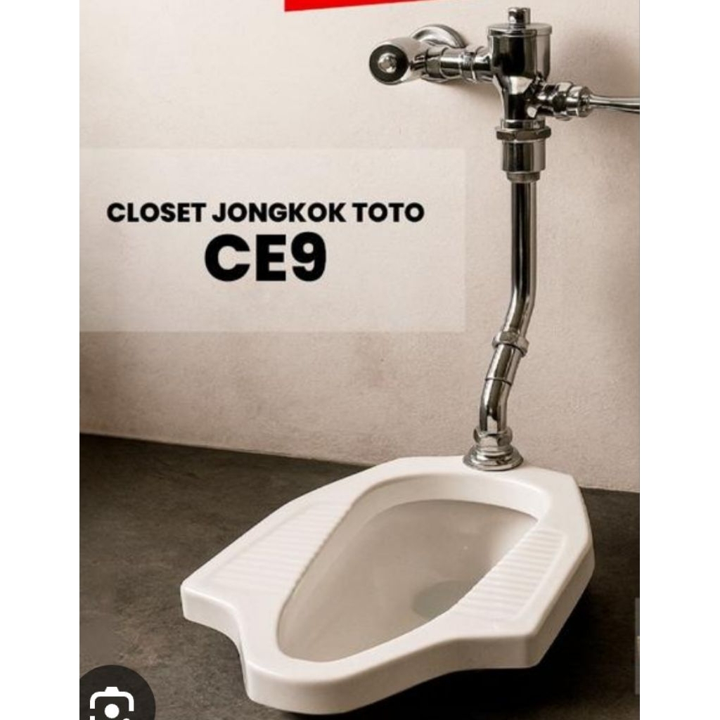 kloset jongkok Toto ce 9 single flush