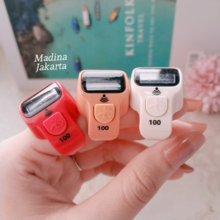 Madina - Ring Tasbih Digital Alarm Berkelipatan 100 – Cincin Dzikir LED