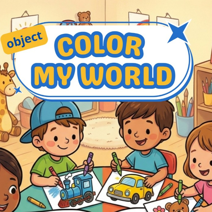 [Worksheet] Buku Mewarnai Anak-Anak - Bahasa Inggris & Indonesia