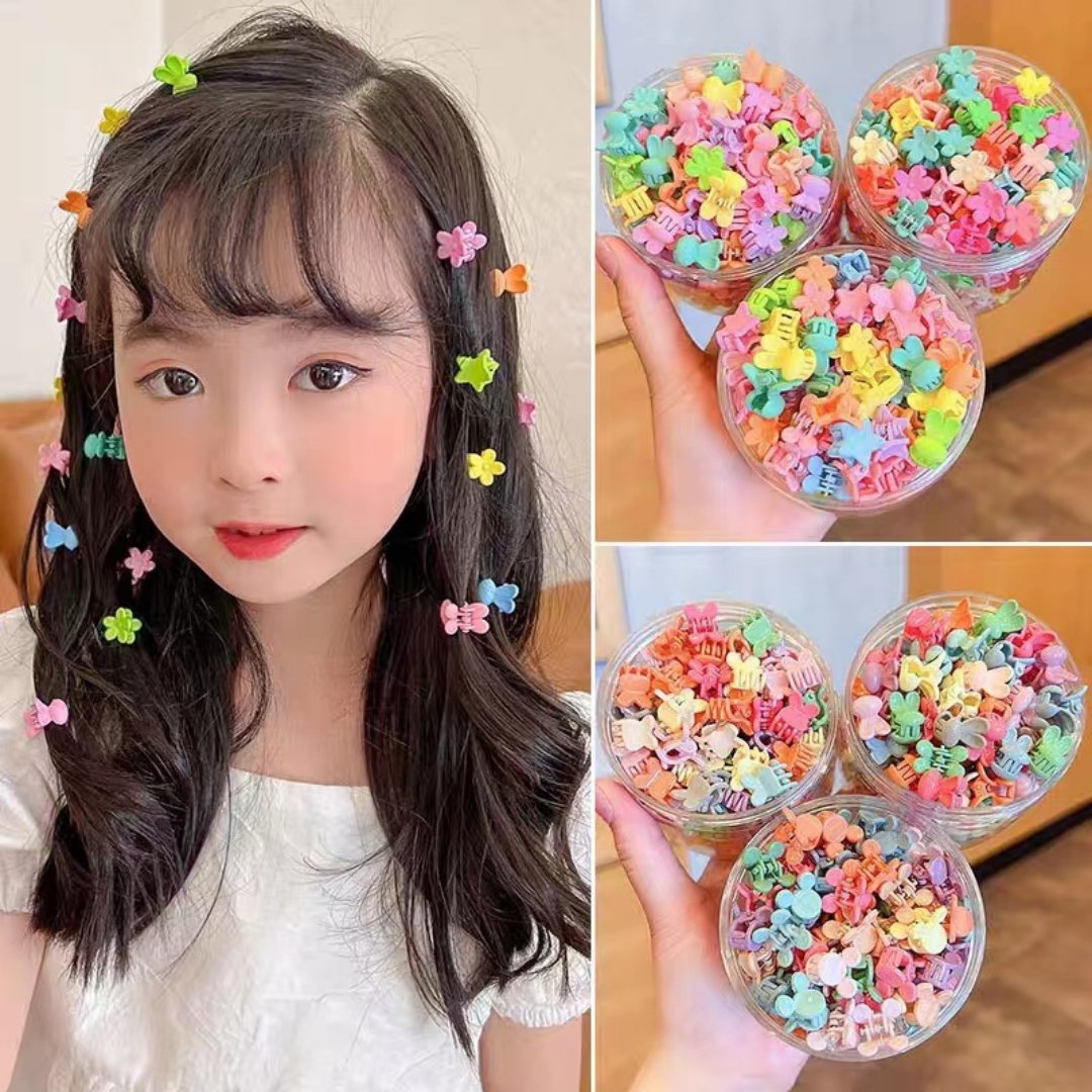 AA - (1 PCS) Jedai Mini / Jepitan Rambut / Jepit Rambut Mini Karakter Lucu Anak - Motif Acak