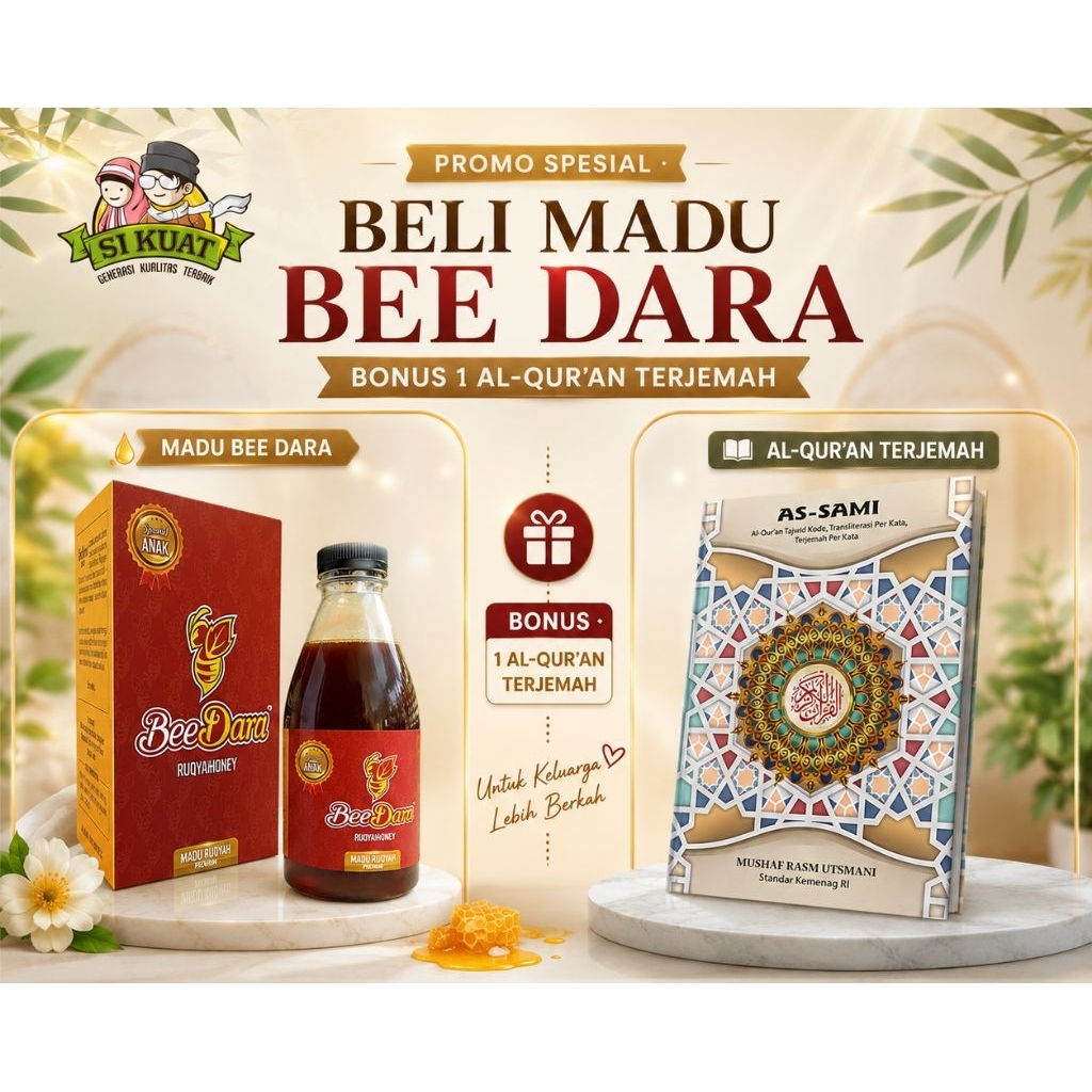 Madu Beedara BONUS AL-QURAN TERJEMAH