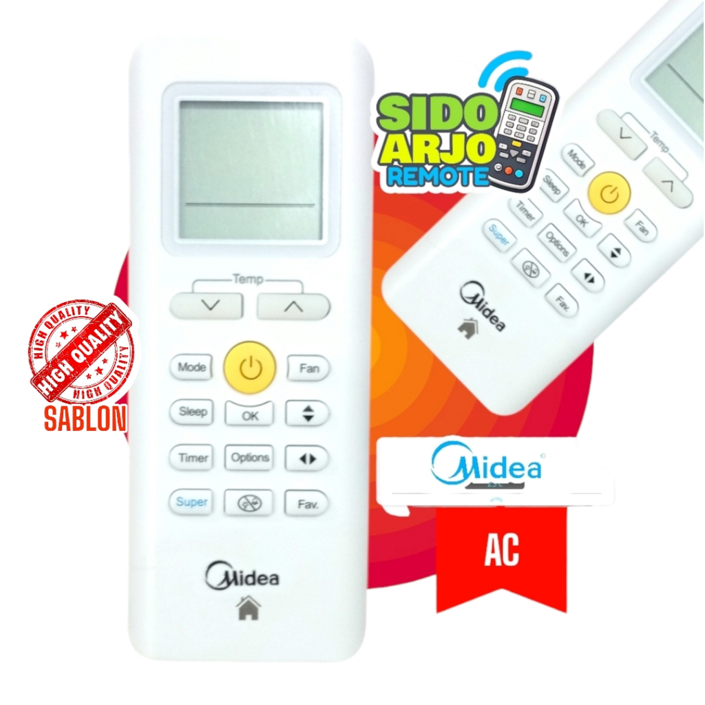 REMOT REMOT AC MIDEA