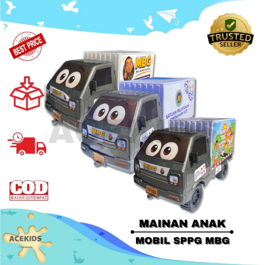 Mainan anak Mobil MBG Mobil SPPG | TTP033
