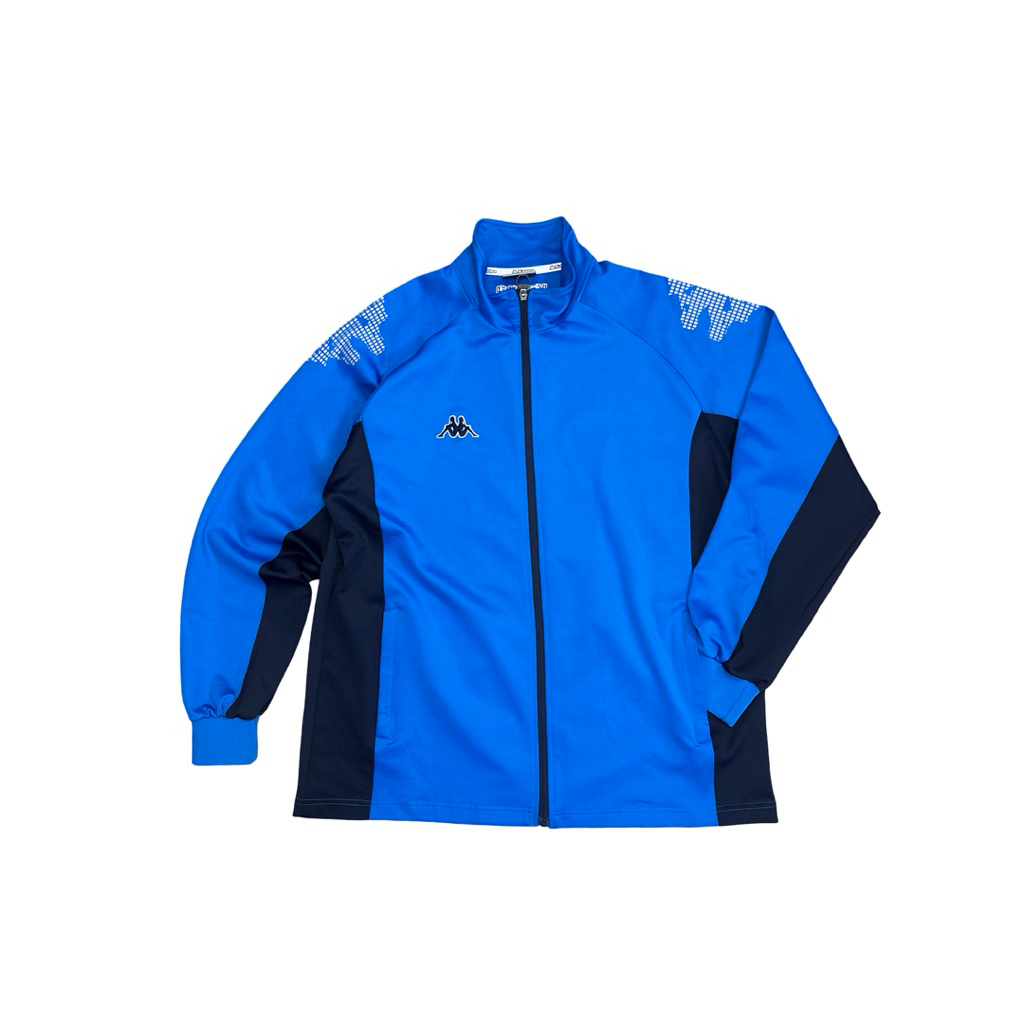 VINTAGE KAPPA TRACK TOP JACKET BLUE BLACK
