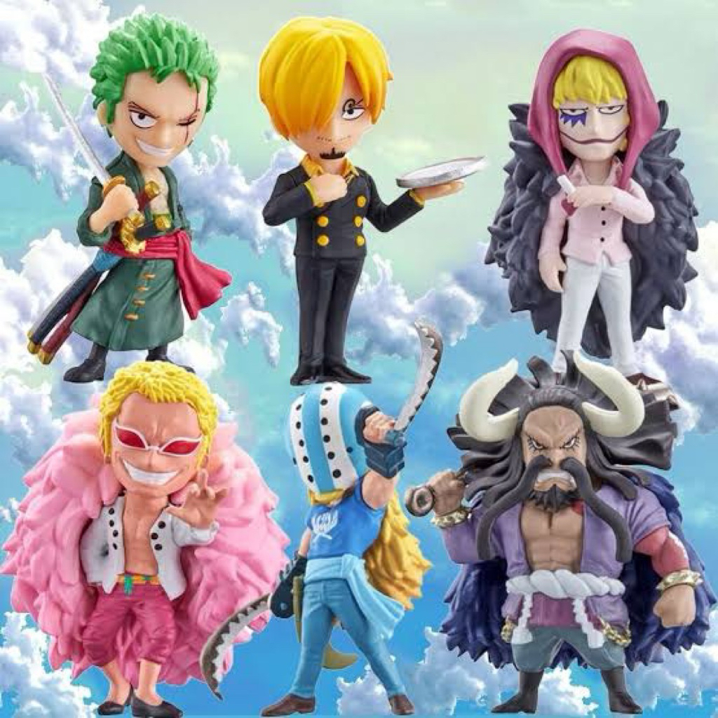 Gashapon ONE PIECE One Pi No Mi Figure Complete in Set Devil Fruit Gacha JP NEW