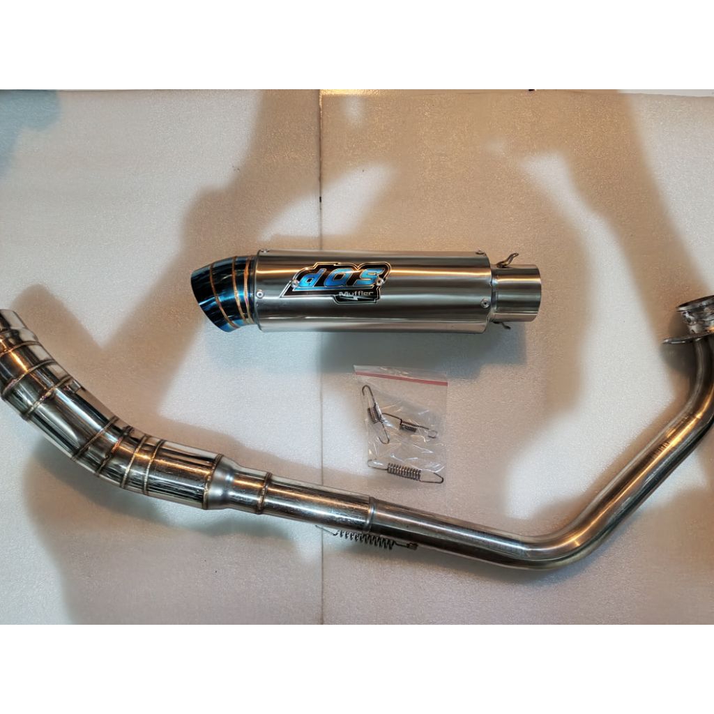 Knalpot Dos - Suara Bass Gahar, Material Tahan Karat