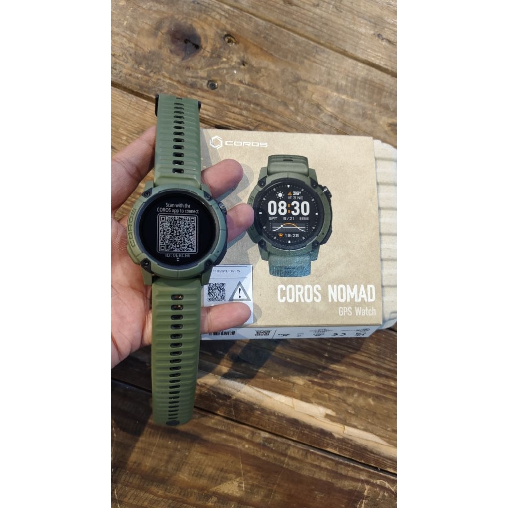 coros NOMAD second