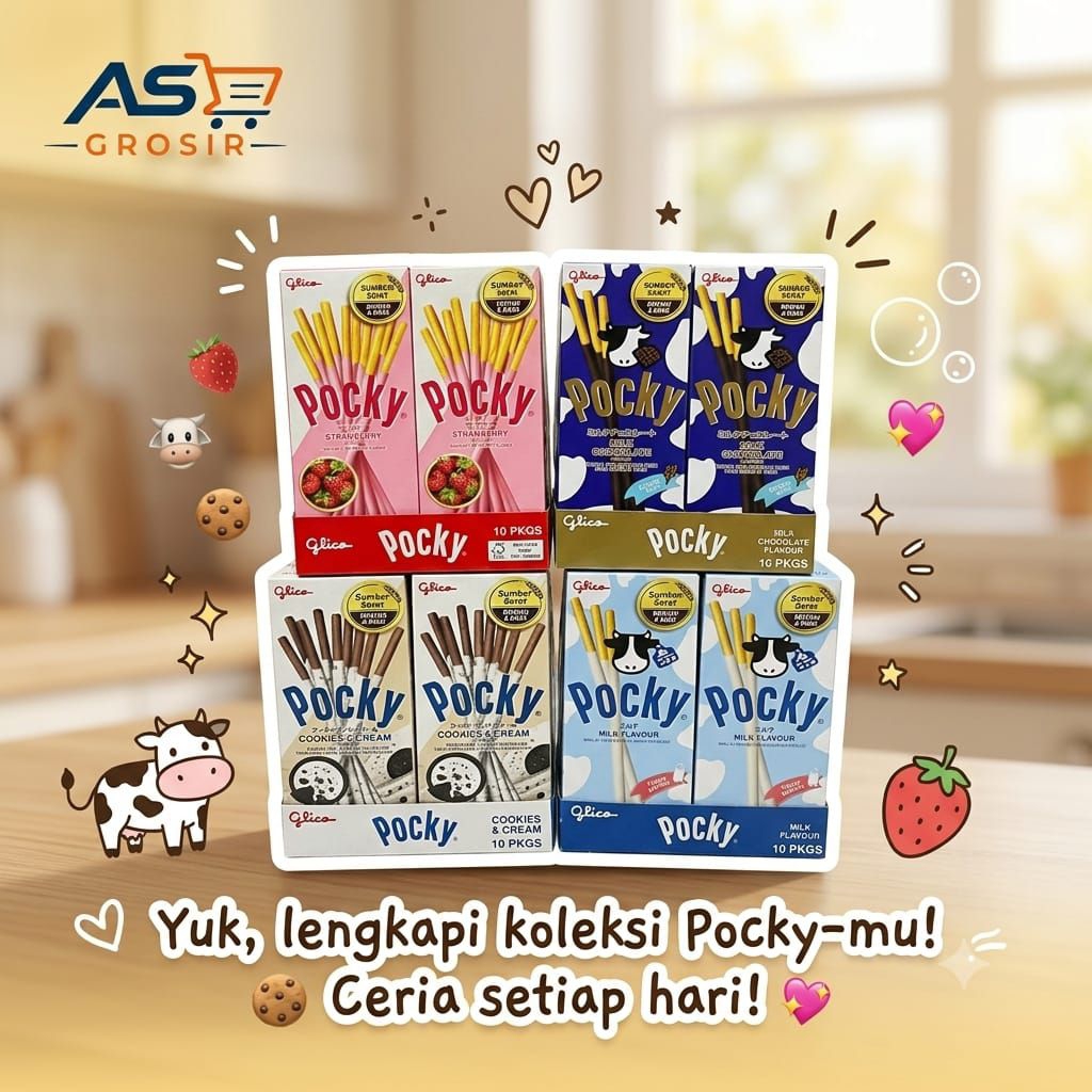 Glico Pocky Mini Isi 10 Pcs POCKY MINI 10PCS POCKY MINI