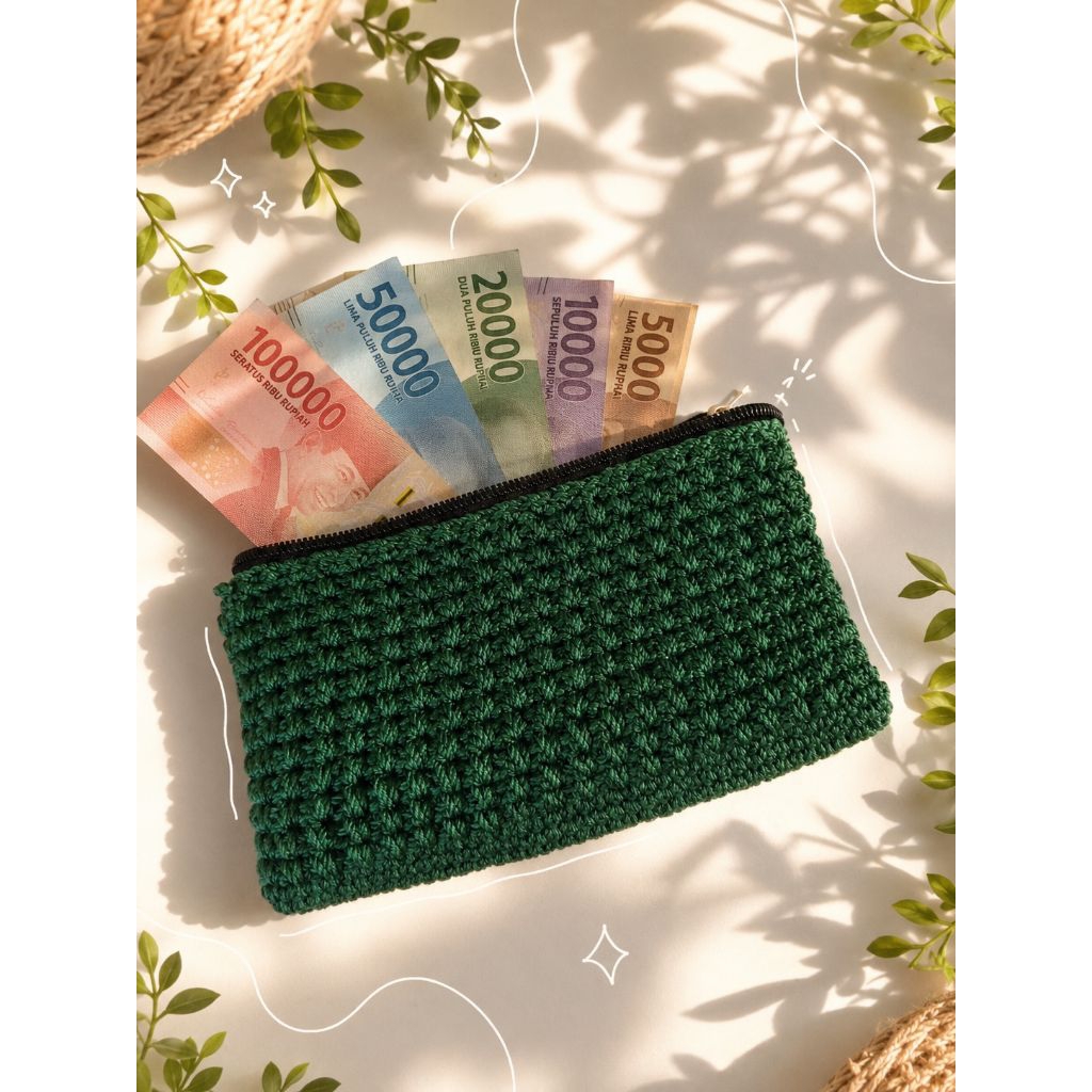 Dompet rajut | Handmade|dompet hp