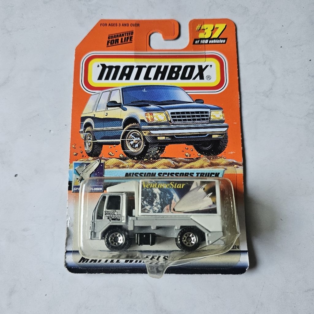 matchbox mission scissors truck diecast