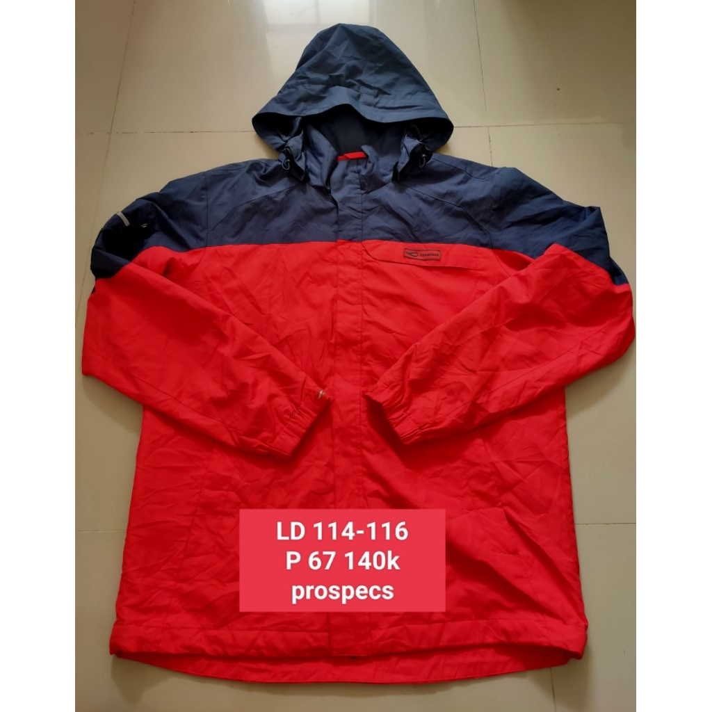 Jacket Prospecs Merah Hitam