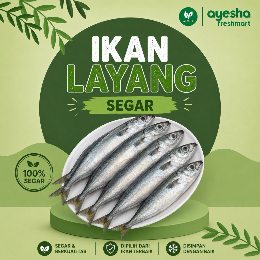 Ikan Layang segar