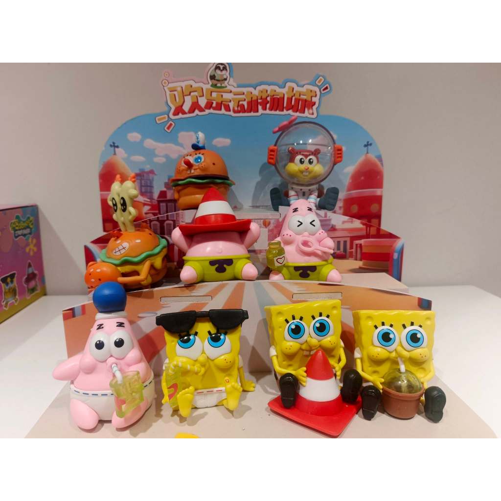 Mystery Box Spongebob Squarepants Patrick Mr Crab Shandy Blind Box