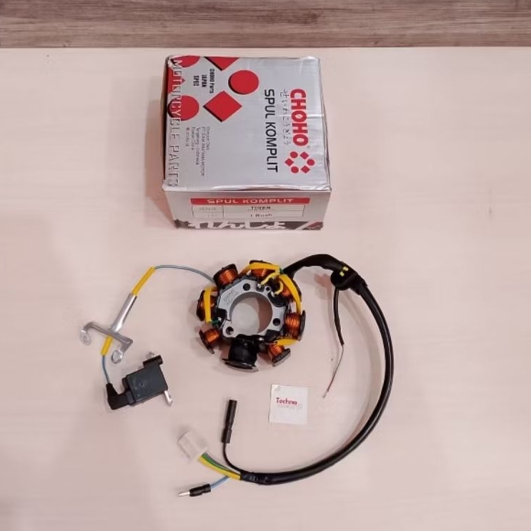 Spull Spool Assy Stator Assy Spul + Pulser Tiger Lama-Tiger 2000 Original Choho