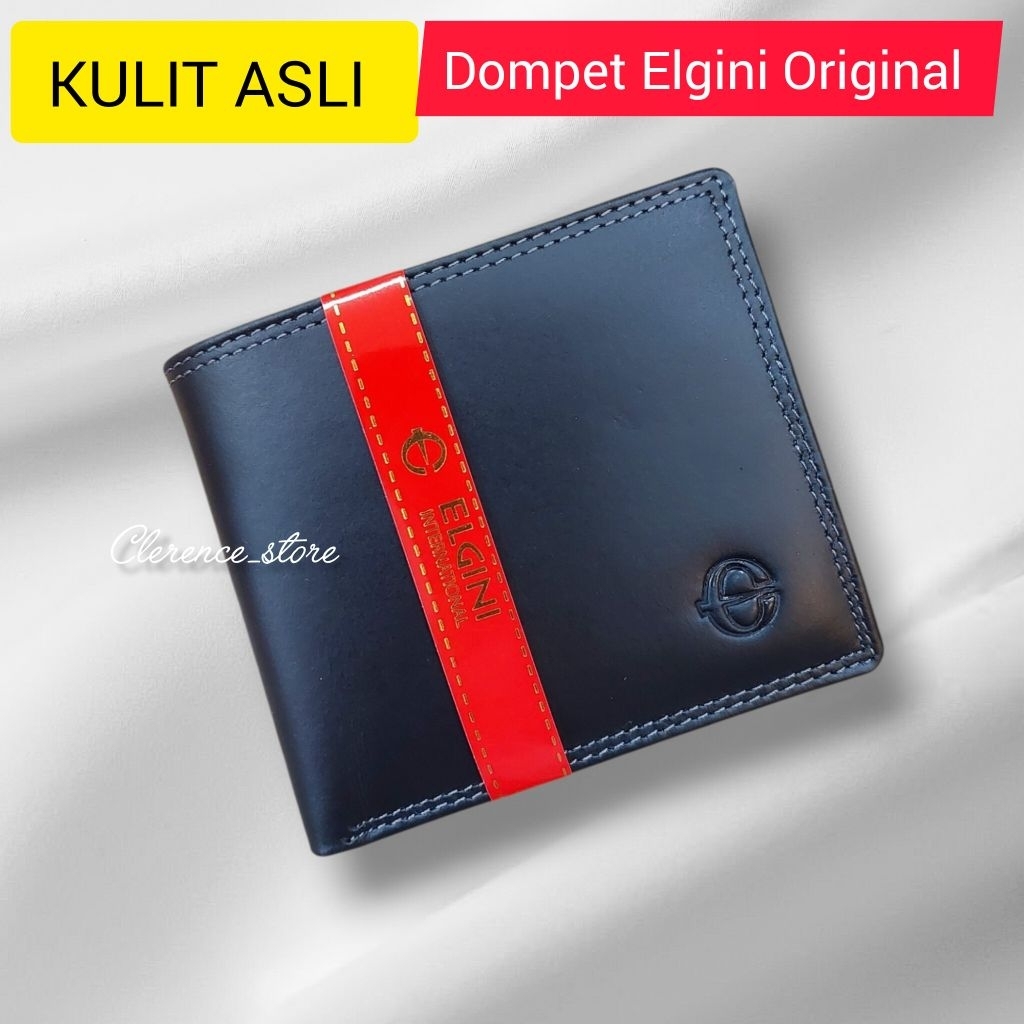PROMO Dompet Pria Kulit Asli-Dompet Elgini Original 22204
