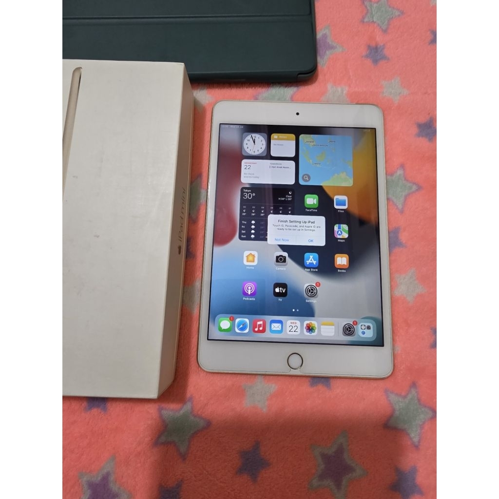 ipad mini4 32GB wifi + cellular fullset original