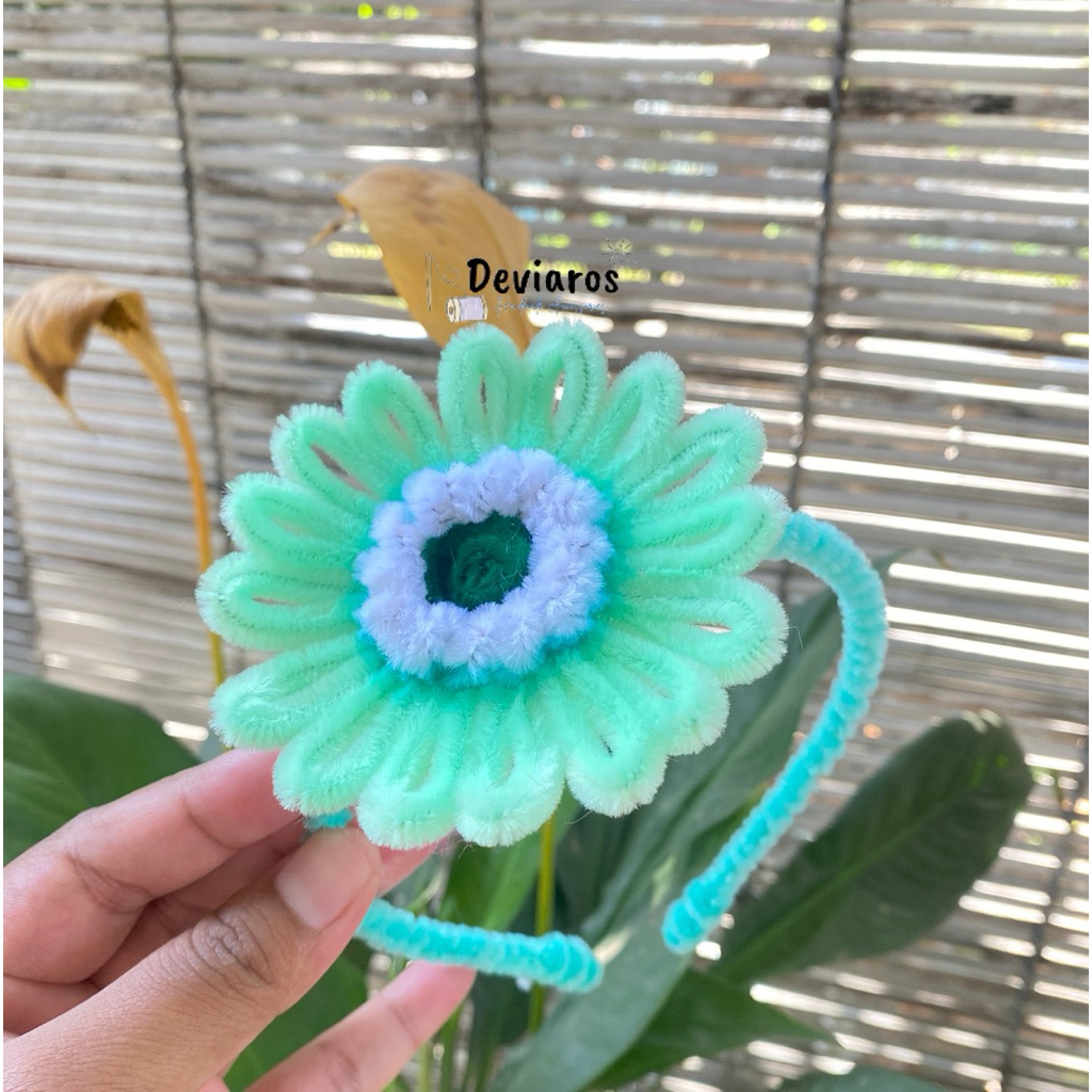 Bando bunga gerbera | Bando Bunga | Bando Anak