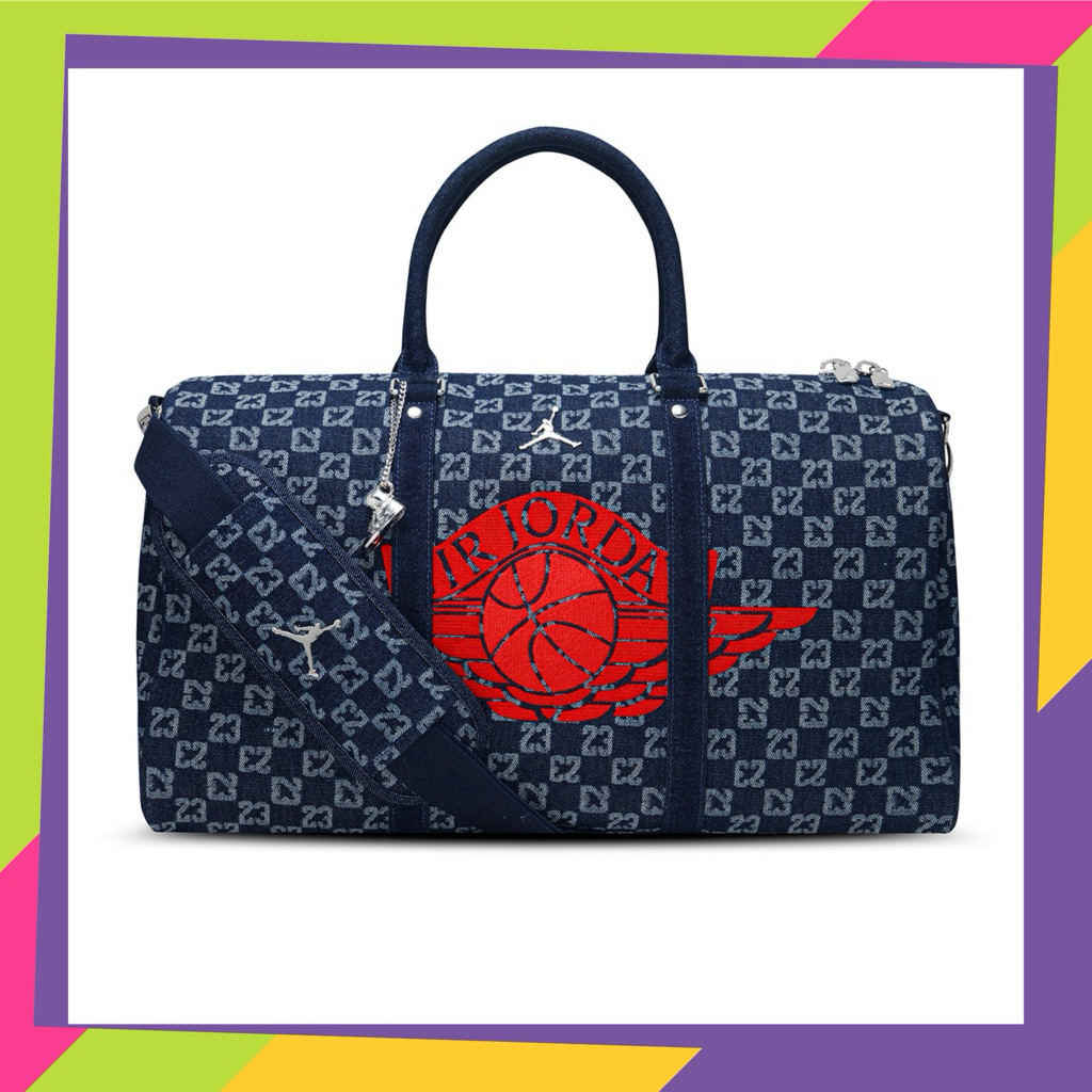 JORDAN MONOGRAM DUFFLE BAG
