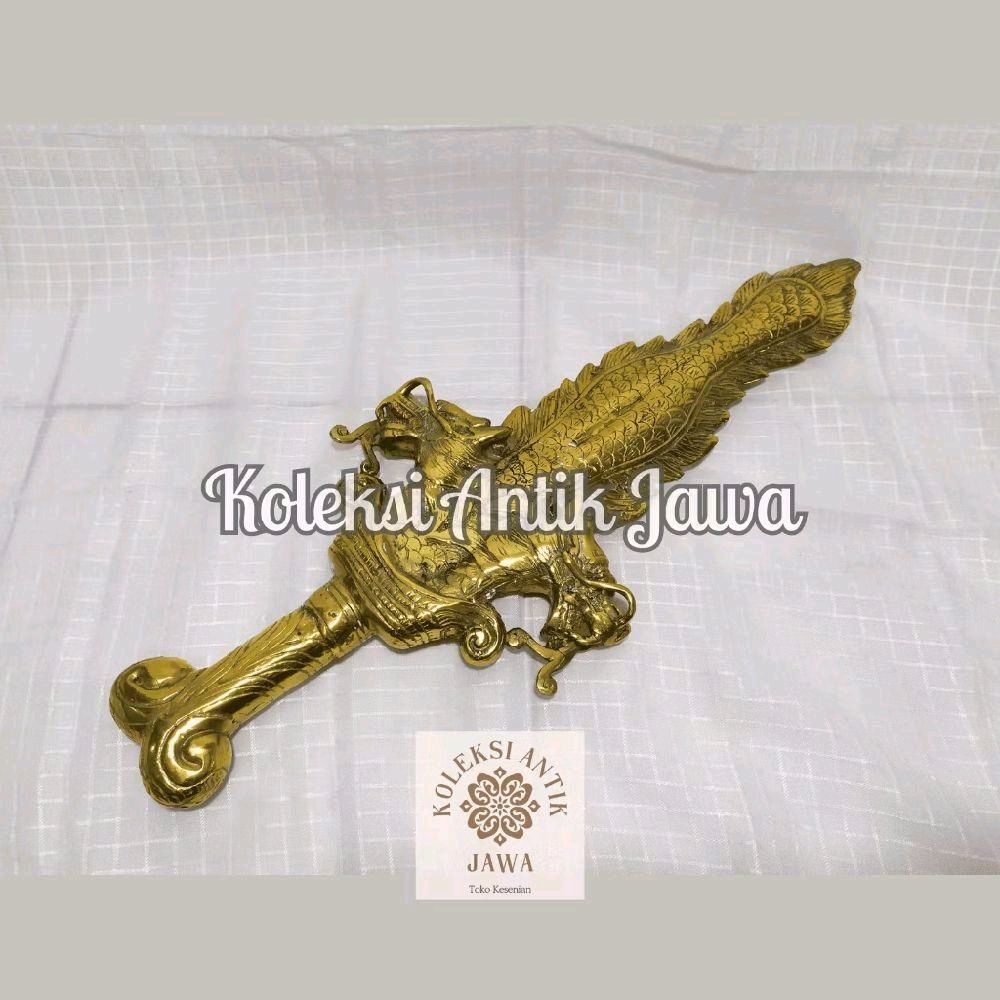 Kerajinan Kuningan Keris Naga Liong Kepala 2